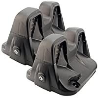Flauraud 812714 Sk-X714 Porta Esquís Magnético Green Valley- 2 Pares Esquies con Antirrob